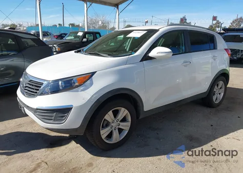 2011 Kia Sportage Lx z USA, uszkodzony, nr VIN KNDPB3A24B7163044